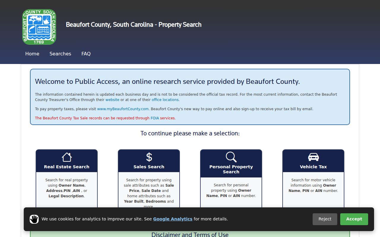 Bluffton residents directory Beaufort County Public Access choices